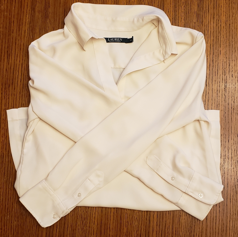 Ralph Lauren Ivory Tunic Shirt